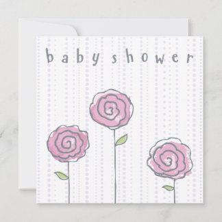 Whimsical Baby shower Uitnodiging Sjabloon