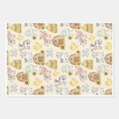 Whimsical Baby wrapping paper set (Voorkant)