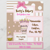 Whimsical Bakery Flyer (Voorkant)