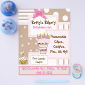 Whimsical Bakery Flyer (Enkel)