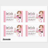 Whimsical Bakkerij Product Etiket (Vel)