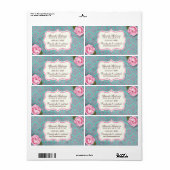 Whimsical Bakkerij Verpakkingsetiketten Etiket (Full Sheet)