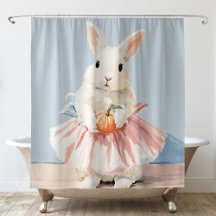 Whimsical Ballerina Bunny Herfst Herfst