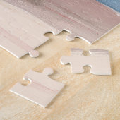 Whimsical Ballerina Konijn Herfst Legpuzzel (Zijkant)