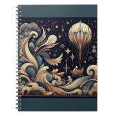Whimsical Balloon Dreams Notitieboek (Voorkant)