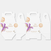 Whimsical Balloon Fairy Dragon Bottle Baby shower Bedankdoosjes (Ongevouwen)