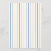 Whimsical Balloon Stripes Baby Sprinkle Invitation Kaart (Achterkant)