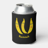 Whimsical Banana Trio BIEDT IT AAN Blikjeskoeler (Blikje Voorkant)