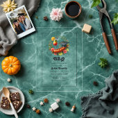 Whimsical BBQ Afstudeerfeest Acryl Uitnodigingen