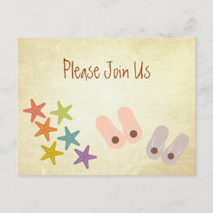 Whimsical Beach Party Kaart