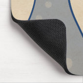 Whimsical Beaker Mousepad, Blue Muismat (Hoek)