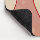 Whimsical Beaker Mousepad, Red Muismat (Hoek)