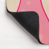 Whimsical Beaker Mousepad, Roze Muismat (Hoek)