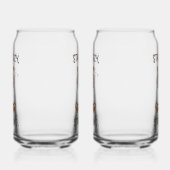 Whimsical Bear with Positive Kindness Quote Blikvorm Glas (Links)