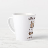 Whimsical Bear with Positive Kindness Quote Latte Mok (Linkerhoek)