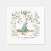 Whimsical Beatrix Potter Peter Rabbit Baby Shower Servet (Voorkant)