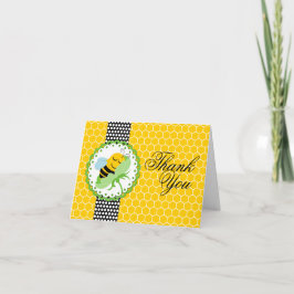 Whimsical Bee Baby shower Bedankt