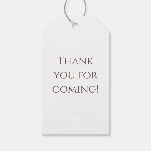 Whimsical Bee WreatBaby shower Cadeaulabel (Achterkant)