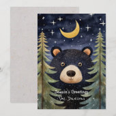 Whimsical Beer Vakantie Kaart (Voorkant / Achterkant)