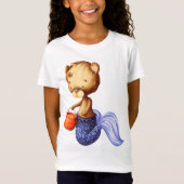 Whimsical Beer Zeemeermin Halloween Kinder T-shirt (Voorkant)