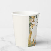 Whimsical Beige Bamboe en Panda Verjaardagsfeest Papieren Bekers (Rechts)