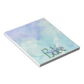 Whimsical Believe Hand-Lettering Notitieblok (Schuin)