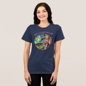 Whimsical Bellingham Luiaard T-shirt (Voorkant volledig)