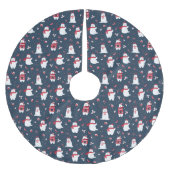 Whimsical-Beren Pattern ID850 Kerstboom Rok (Voorkant)