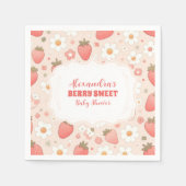 Whimsical Berry Sweet Pink Servet (Voorkant)