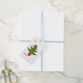 Whimsical Berry Tree Cadeaulabel (Met Touw)