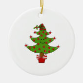 Whimsical Berry Tree Keramisch Ornament (Voorkant)