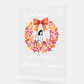 Whimsical Berry verlaat Herfst Vrijgezellenfeest W Acryl Bord (Hoek)