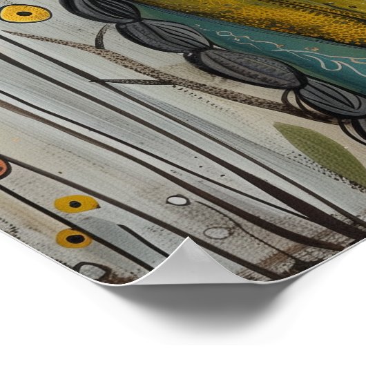 Whimsical Best Friends Poster (Hoek)