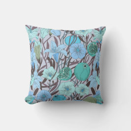 Whimsical Bible Flowers – Doodle Pattern Kussen