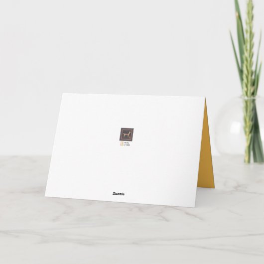 Whimsical BIG Pumpkin Halloween Kaart (Achterkant)