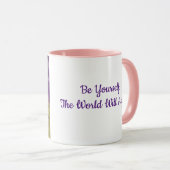 Whimsical Bird Mok be YouSelf World Will Advocate (Voorkant rechts)