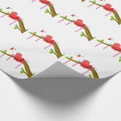 Whimsical Birdie Cadeaupapier (Hoek)