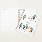 Whimsical Birds on Branches Tijdloze Elegantie Planner (Display)