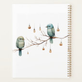 Whimsical Birds on Branches Tijdloze Elegantie Planner (Achterkant)