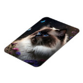 Whimsical Birman Cat Flexible Magnet Magneet (Linkerzijde)