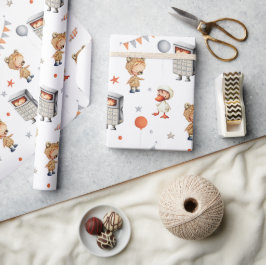 Whimsical Birthday Beer Duck Calculator Costuum Cadeaupapier