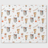 Whimsical Birthday Beer Duck Calculator Costuum Cadeaupapier (Vlak)