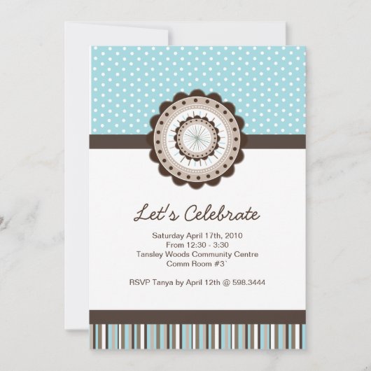 Whimsical Birthday Party Invitation - TBA WINNER Kaart (Voorkant)