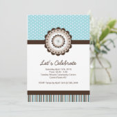 Whimsical Birthday Party Invitation - TBA WINNER Kaart (Staand voorkant)