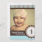 Whimsical Birthday Party Invitation - TBA WINNER Kaart (Achterkant)