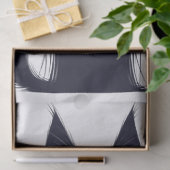 Whimsical Black Cat Cartoon Tissuepapier (Geschenk)