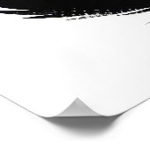 Whimsical Black Cat Drink Wine 2D Poster (Hoek)