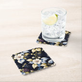 Whimsical Blackberry Botanicals  Kartonnen Onderzetters (Insitu)