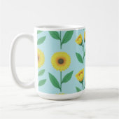 Whimsical Bloei Van Vreugde Koffiemok (Links)