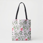Whimsical Bloem Licht & Lieflijk  Tote Bag (Voorkant)